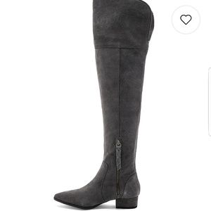 Grey Suede Splendid knee high boots
